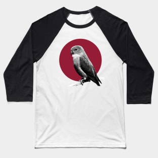 Monochrome parrot Baseball T-Shirt